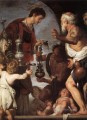 La Caridad de San Lorenzo 1639 Barroco italiano Bernardo Strozzi